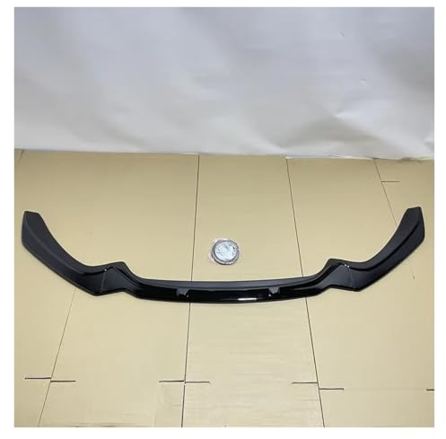 Lèvre De Pare-Chocs Avant pour BMW Série 1 F20 F21 118i 120i M135i M140i LCI 2015-2019 M-Pack Voiture Pare-Chocs Avant Lame Diffuseur Kit Carrosserie Spoiler Becquets Avant(Gloss Black)