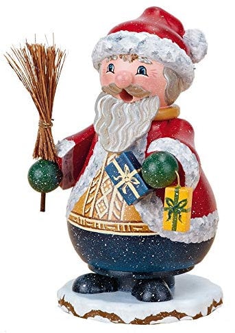Hubrig Neuheit 2013 - Räucherwichtel Weihnachtsmann Nico, 14cm, Erzgebirge