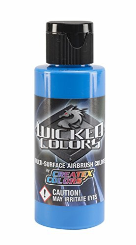 Createx Wicked W028 Blue 60ml. Fluoreszierend
