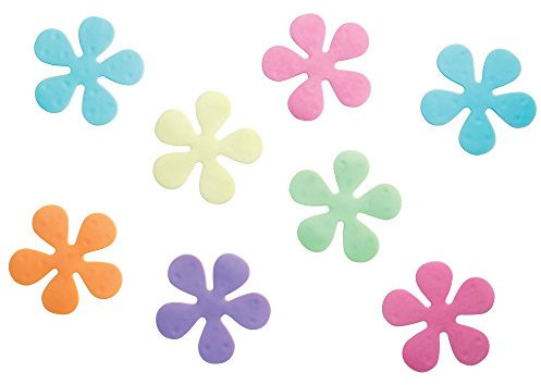 iDesign 30226EU Florale Tub Treadz, 8-er Set, farbig sortiert