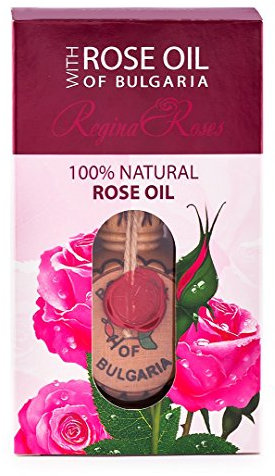 Rose Oil of Bulgaria Bio Natural Rose Oil 1.2 ml Amphore