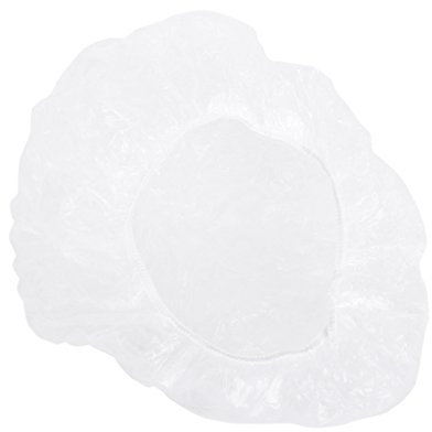 100 pezzi monouso trasparente doccia capelli Caps per Spa Salon