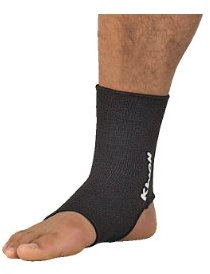 KWON Fußbandage Elastische, schwarz, M, 4051702