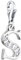 Nenalina Buchstabe S Karabiner Charm Anhänger für Bettelarmband aus 925 Sterling Silber 712719-019