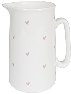 Sophie Allport - Hearts Jug, Fine Bone China, Gift Box, Dishwasher Safe (Large 1.1Litre)