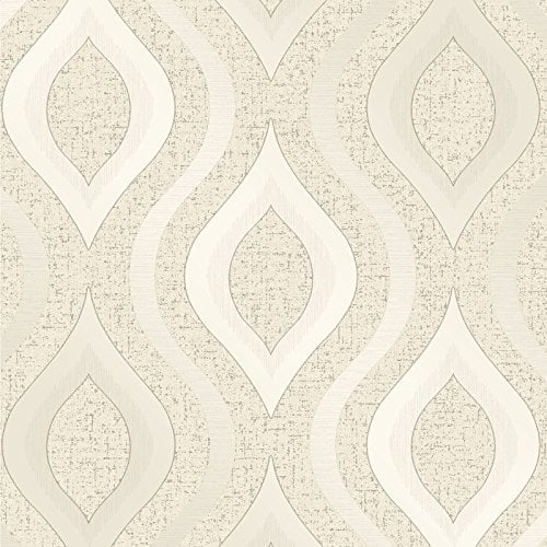 Fine Décor FD41973 Quartz Geo Wallpaper, Gold