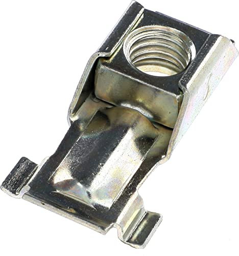 Restagraf Käfigmutter für Anhängerkupplung, kompatibel mit Citroen C3 Picasso, Saxo, Peugeot 106, 106 Facelift, 2008, 206, 206+, 207, 208, 208/e-208 / e-208 – Ref. 316, Silber