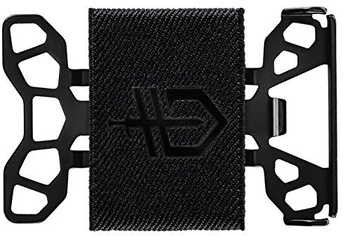 Gerber Gear 30-001492N Barbill Portefeuille élastique Fin et léger en Acier Inoxydable pour Homme Noir 5,1 x 15,2 x 11,4 cm