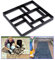 EBTOOLS Pflasterform, D.I.Y Schalungsform Gießform Garten Betonform Schablone Betonpflaster mit 10 Kammern für Beton, Pflastersteine, Terrassenplatten, Wiederverwendbar, 45 x 40 x 4 cm