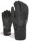 Level Herren Off Piste Leather Handschuhe, Black, XXL