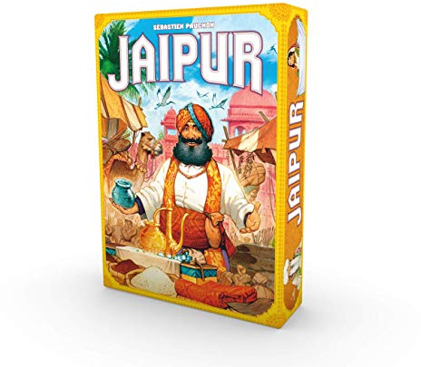 Asmodee Jaipur, Juego de Cartas de Estrategia y Comercio | Para Adultos y Jóvenes, A Partir de 10 Años, para 2 Jugadores, 30 Minutos por Partida, Español