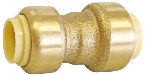 SOMATHERM FOR YOU, Manchon laiton réduit à clipser pour tubes cuivre, PER ou multicouche Ø16-Ø14, installation rapide et facile, raccord démontable, durable, pression max 4 bars