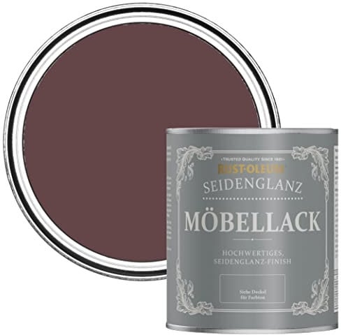 Rust-Oleum Dark Purple Furniture Paint in Satin Finish - Mulberry Street 750ml