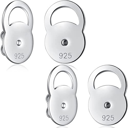 Ohrring Verschluss Verschlüsse Lifter 925 Sterling Silber Fuer Ohrringe Nickelfrei