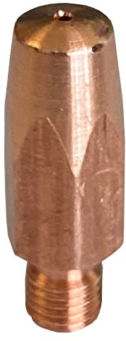 Original MERKLE Kontaktdüse für MIG/MAG-Schweißbrenner SB/SBT 157 G | 0,6-1,2 mm ø | 6-kant-Ausführung (0,8 mm ø | 10 St.)