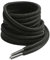 VSUDO Schnürsenkel Wanderschuhe Schwarz, Black Boots Shoe Laces, ø 4mm Schwarze Schnürsenkel Arbeitsschuhe, Schnürsenkel Rund Schwarz für Outdoorschuhe/Trekkingschuhe/Stiefel (2Paar-Schwarz-150cm)