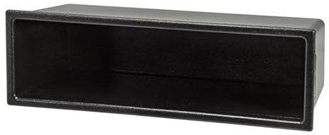 tomzz Audio 2400-007-1 KFZ Universal Ablagefach Staufach Radiorahmen kurz 1-DIN 182 x 53 x 65mm
