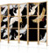 murando - Paravent Innen Raumteiler Holz Kräne Vogel Tiere Natur 225x172 cm 5-teilig Japanische Trennwand Raumtrenner Room Divider Mobiler Sichtschutz Spanische Wand Raum Abtrennung g-C-10115-z-a