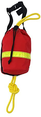 JISADER Wurfsack mit Seil 21m, Wasserrettungs Wurfsack, Water Rescue Throw Bag Floating Rope, Profi Schwimmender Wurfsack für Kajak, Kanu, Paddelboot, Kanu, Yachten, Segeln Und Kanufahren, Gelb