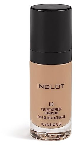 Inglot HD Perfect Coverup Foundation, Für einen langanhaltenden Effekt mit HD Pigmenten, Hypoallergen, natürliches, makelloses Aussehen, mit weißen Trüffelextrakts, 30 ml : 95