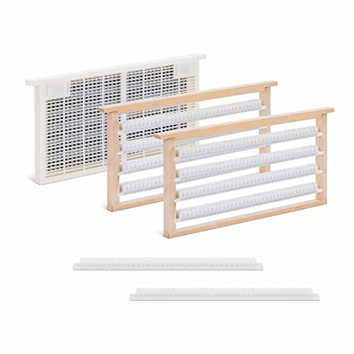 Wiesenfield WIE-BE-32 Königinnen-Zuchtsystem Kunststoff 483 x 232 x 42 mm Königinnen-Zuchtkasten Königinnen-Zucht-Set Aufzucht-Set