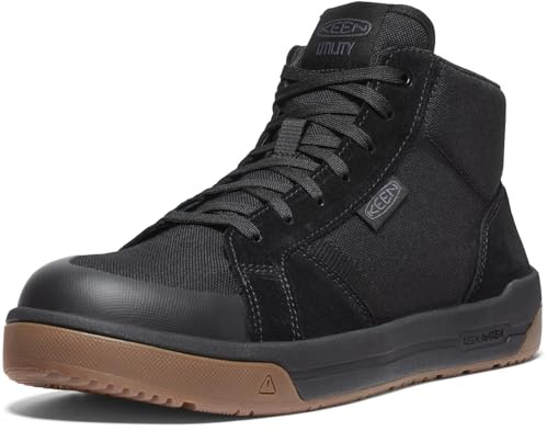 KEEN Utility Kenton Mid (Comp Toe) Black/Gum 10 D (M)