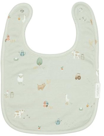 Little Dutch TE51314022 Lätzchen - Little Farm grün (31 cm)