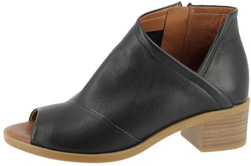 Andrea Conti Femme Damen Absatz Sandalette Sandale à Talon, Noir, 41 EU