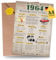 Sugeru Besondere Geburtstagskarte 61 mit Umschlag | 1964 Jahrgang Geschenk | 61 geburtstag frau mann | Sechzigsten Geburtstagsdeko lustig,Tolle Geschenkidee,Chronik,Karte,Jubiläum- DIN A4 (61 Jahre)