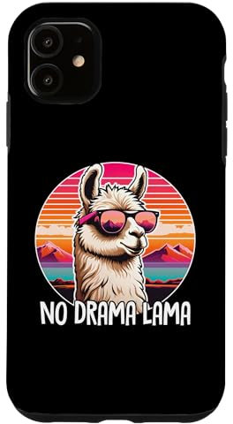 NO DRAMA LAMA - Lama mich nicht voll. LAMA ALPAKA Hülle für iPhone 11