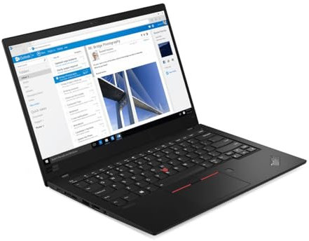 Lenovo ThinkPad X1 Carbon Gen 7 14 Zoll Touch Display Intel Core i7 8665U 512GB SSD Festplatte 16GB Speicher Windows 11 Pro 4G LTE Fingerprint Webcam Notebook Laptop (Generalüberholt)