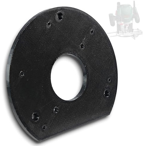 PIASTRA FRESA RICAMBIO FRESATRICE BASE COMPATIBILITE CON BOSH® 1200AE 1400AE POF1400ACE CODICE 1609203V53