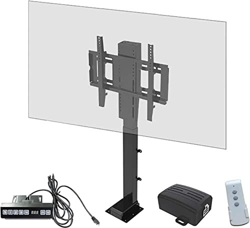 Soporte Techo TV Motorizado, Motor Ceiling Mount, Elevador de TV motorizado for montaje en pared de TV, soporte de TV de elevación automática for oficina en casa, se adapta a pantalla LED de 24-42 pul
