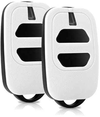 2 telecomandi per porta del garage, 433,92 MHz, con portachiavi, per cancelli di garage, DEA GTI2 GTI4