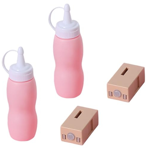 Verneblermaschine für Kinder, 2-teiliges Seifenblasen-Nebelstab-Set, Nachfüllung für Blasenlösung und Vernebler im Lieferumfang enthalten, berührbare elastische Blasen mit LED-Lichtern und Geräusc