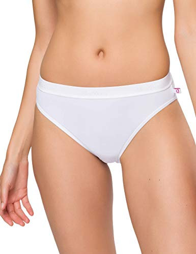 BeeDees Damen Slip Microfun Tai weiß | 38