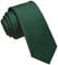 JEMYGINS Cravate Homme Vert en Soie 6CM Étroit Slim Plusieurs Couleurs Disponibles Décontractée Compris Boîte(1)