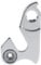VGEBY1 4 Größe Schaltwerk, Aluminiumlegierung Schaltwerk Aufhänger Haken Drop Out Adapter für die meisten Arten von Fahrrädern(3#)