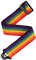 D'Addario Accessories Auto Lock Gitarrengurt - Gitarrengurt mit Verschluss - Locking Guitar Strap - Regenbogen, Polypro