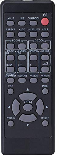 Leankle Remote Controller R020H for Maxell Projectors MC-AW3506, MC-AX3506, MC-CW301, MC-CX301, MC-TW3006, MC-TW3006E, MC-TW3506, MC-TW3506E