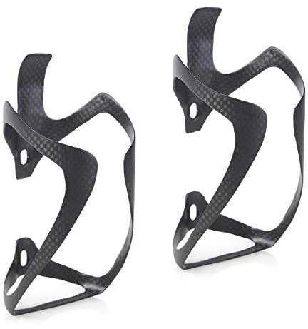 ThinkTop Lot de 2 Supports Ultra légers en Fibre de Carbone pour vélo de Route, VTT Noir Mat