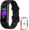 Newgen Medicals Smart Band: Fitness-Armband mit Touch, Herzfrequenz, SpO2, App, Alexa, IP68 (Smartwatch Sauerstoff, Puls-Uhr)