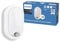 Philips ProjectLine Wandleuchte, oval, 1400lm, 4000K, mit Sensor, weiß