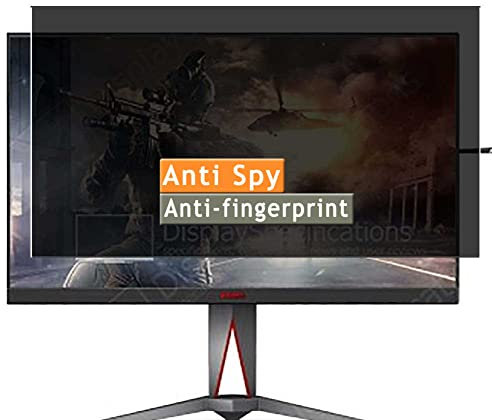 Vaxson Anti Spy Schutzfolie kompatibel mit AOC Agon AG275FS 27 Monitor Display folie folien Displayschutzfolie （ nicht Panzer Schutz Glas folie SchutzGlas nicht PanzerGlas ）