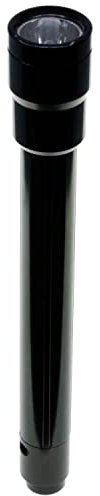 BVC Linterna Mf-03 Aluminio Color Negro 2 Pilas AA o R-6 largo de 14 cm. y Asa correa de mano.