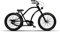 Plumbike Grand Chopper Fahrrad 26 Zoll Herren - Amerikanische Old School Retro Fahrrad - Großer Weicher Fahrradsattel Urbanes Cruiser Fahrrad - City Bike Herren Fahrrad