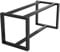 MetaloPro Tischbeine Metall, Schwerlast Stahl Schreibtisch Beine, Tischkufen Schwarz und Schrauben, Bodenschoner, Trapez Tischgestell für Moderne Couchtisch, Esstisch, Wohnzimmertisch – 120x70x72 cm