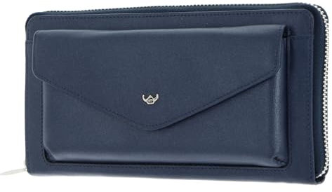 Golden Head Geldbörse Valencia Zipper Ladies Purse Wallet Saphir blau