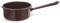 Cacerola esmaltada marrón 12 cm 600 ml