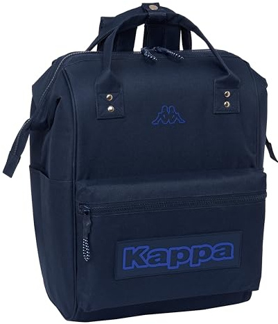 KAPPA Blue Night - Jugend-Rucksack mit Griffen für Laptops bis zu 33 cm (13 Zoll), ideal für Jugendliche verschiedener Altersgruppen, bequem und vielseitig, Qualität und Widerstandsfähigkeit, 27 x 19